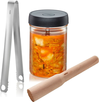 Set fermentimi GEFU Nativo, 1L, 4 pjesë, transparent
