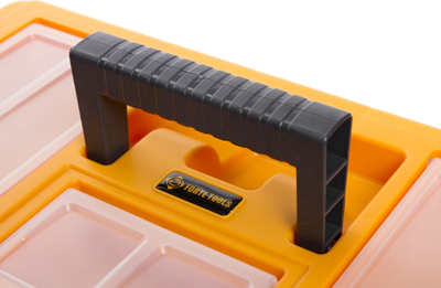 Kuti veglash Forte Tools JMT-19, 48.6x26.7x32 cm, plastike e fortë, portokalli