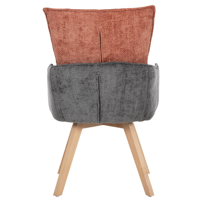 Kolltuk ngrënieje Rex 53x60x93Hcm (HM9847.06), kuqe/ gri