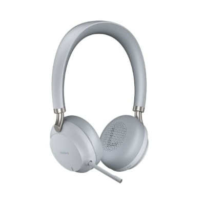 Kufje Bluetooth Yealink BH72 me bazë karikuese, UC, USB A, gri e çelët