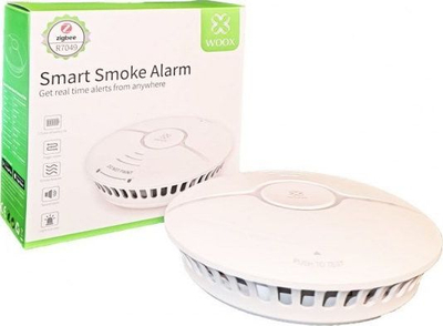 Alarm tymi smart WOOX R7049, ZigBee, me bateri, i bardhë