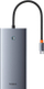 Hub USB C Baseus Portaljoy 13 in 1, HDMI DP VGA, RJ45 PD, gri