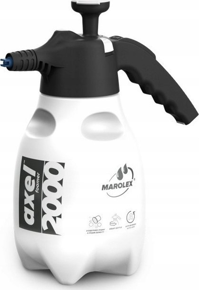 Shkumëzues Marolex Foamer Axel 2000, 2L, për acide, portokalli