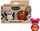 Set figurash koleksionuese Fuggler S3 Gold Edition, 2 figura, shumëngjyrëshe