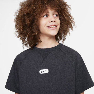 Bluzë sportive Nike DF Athletics FB1290 010, Dri FIT, për të rinj, e zezë