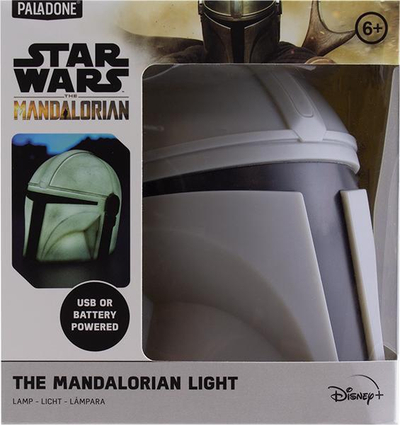 Dritë dekoru Star Wars The Mandalorian Helmet, 14 cm, USB, shumëngjyrëshe