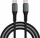 Kabllo karikimi USB C Welike WK 150 C, 120W PD, 1m, e zezë