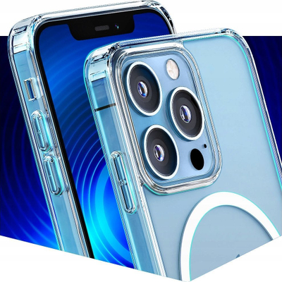 Mbulesë telefoni 3MK MagCase për iPhone 16 Plus 6.7", e tejdukshme