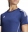 Bluzë sportive për goca Adidas Tiro 24, AEROREADY, me mëngë të shkurtra, blu e errët