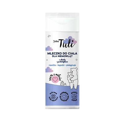 Qumësht trupi për bebe Luba, 200 ml