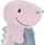 Jastëk udhëtimi Spokey CUDDLY për fëmijë, pelush, formë dinosauri, shumëngjyrësh