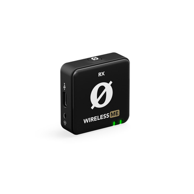 Mikrofon pa tela RODE Wireless ME Dual, sistem digjital kompakt, dy transmetues, i zi