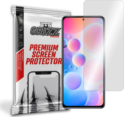 Xham mbrojtës GrizzGlass për Xiaomi Redmi K40 5G, hibrid, transparent