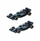 Set makina lodër Carrera F1 Mercedes AMG Petronas Twinpack, mekanizëm pull back, 2 makina, shumëngjyrëshe