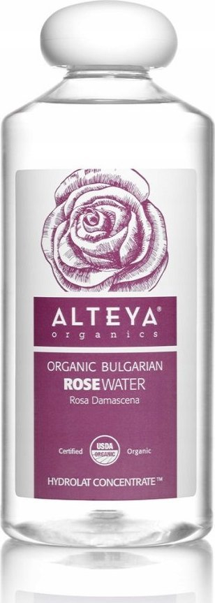 Tonik fytyre Alteya Organics ujë trëndafili, bullgar bio, 250 ml, transparent