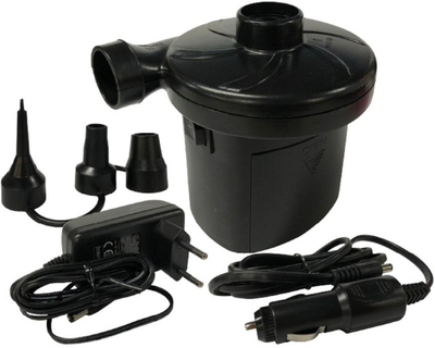 Електрична пумпа ZRay 3 Way, 12V, со батерија, црна