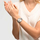 Orë për femra SWATCH, e argjendtë