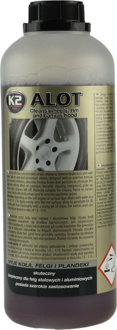 Pastrues gomash K2 Tyre Cleaner M821, kanister, 1L