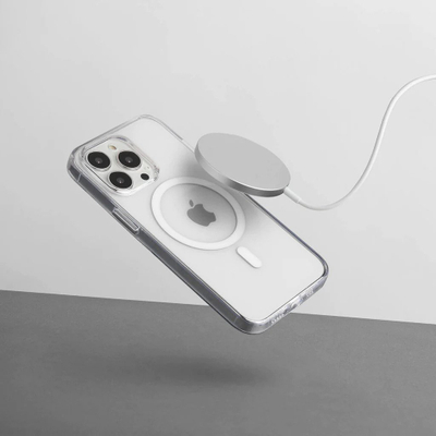 Mbështjellës Swissten Magstick për Apple Iphone 15 Pro, transparent