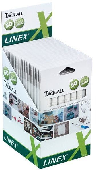 Gomë ngjitëse Linex Tack-All, 50g, e bardhë