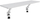 Shtesë tavoline Arozzi Desk Riser Small, metal, ergonomike, e bardhë