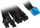 Кабел SilverStone PCIe 8-пин - PCIe 8-пин, 0.55 m, црн