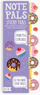 Fletëza ngjitëse Ooly Note Pals Donuts and Cupcakes, 1 paketë, shumëngjyrëshe