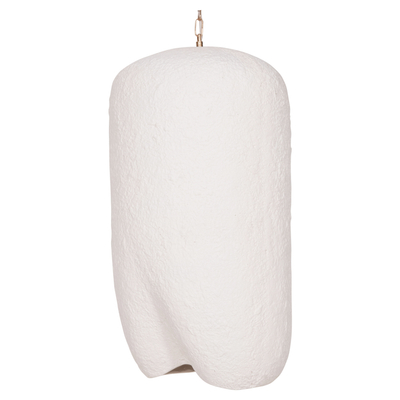 Llambadar varës LOGKY HM4704.02L, fiber cement, 35cm, i bardhë