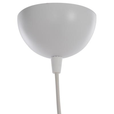 Llambë e varur tavani, rrjetë metalike e bardhë, Ø25×70 cm (HM7687.01), bardhë
