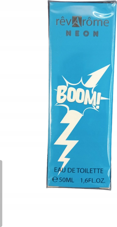 Ujë tualeti Revarome Neon Boom, 50 ml, për burra, blu