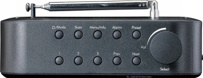 Radio portabël Lenco DAB+/FM, me Bluetooth, ekran me ngjyra 6 cm, e zezë