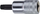 Bit çels TORX Stahlwille 02100027, T27, 3/8", metalik
