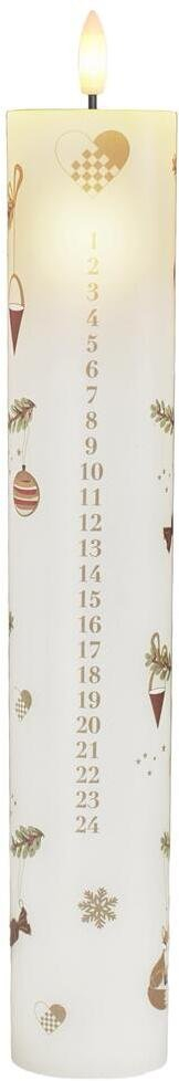 Qiri LED Sirius Mie Calendar, 29 cm, i bardhë