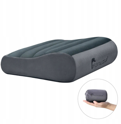 Jastëk kampingu FLEXTAIL Zero Pillow SE, fryrës, ultra i lehtë, gri