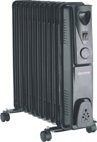 Ngrohës me vaj Volteno VO0156, 2000W, 9 elementë, i zi