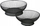 Set tasa dekorativë Boltze Balu, metal, 2 copë, shumëngjyrëshe