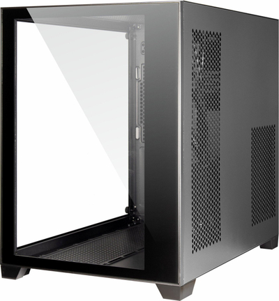 Kisë kompjuteri Inter-Tech C-501 Aspect, Micro ATX, e zezë