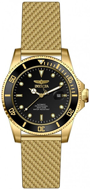 Orë dore për meshkuj Invicta Pro Diver Automatic 47966, e artë
