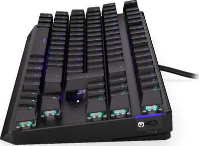 Tastierë Endorfy Thock TKL Wireless, mekanike Kailh Red Box, RGB, e zezë