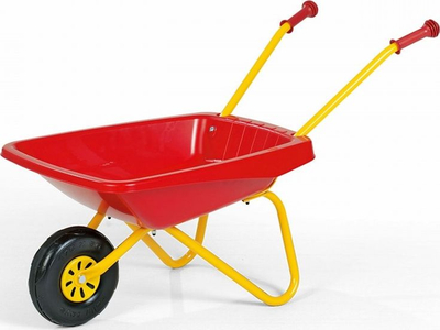 Колица за градина за деца Rolly Toys, носивост 15 kg, црвена
