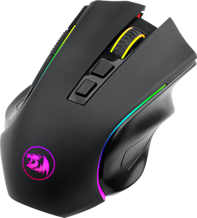 Maus gaming pa tela Redragon M602, 7200 DPI, RGB, i zi