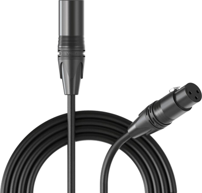 Kabllo Procab XLR - XLR (PRA901 / 0.5), 0.5m, e zezë 