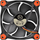 Ftohës Thermaltake Riing LED, 120 mm, i kuq