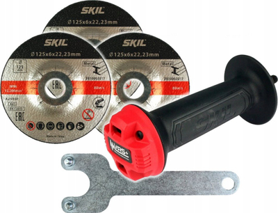 Mulli këndor Skil 9151 GB, 125mm, 1010W, me kuti transporti