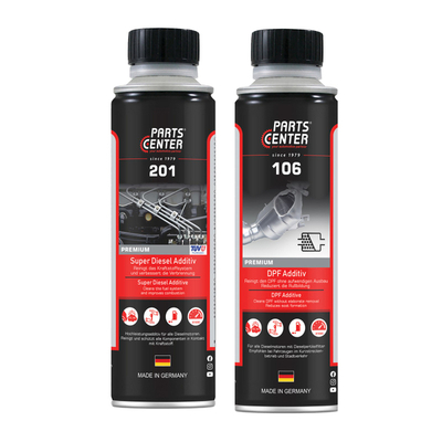 201+106 Set aditivësh për mirembajtje te injektimit dhe DPF Parts Center, 300ml + 300ml