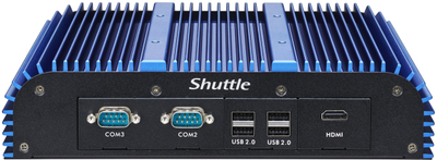 Mini PC Shuttle BPCAL02, Intel Core i7 1255U, barebone pa RAM edhe pa HDD, me ngjyrë të zezë