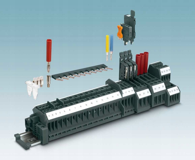 Set bllok ndarës Phoenix Contact D-TB 4/10 3059809, 50 copë, gri