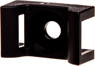 Bazë lidhëse kabllosh PMP-10-5-UV-100, 16x26.5mm, 100 copë, e zezë