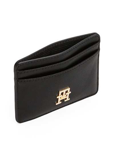 Kuletë për kartela Tommy Hilfiger, e zezë