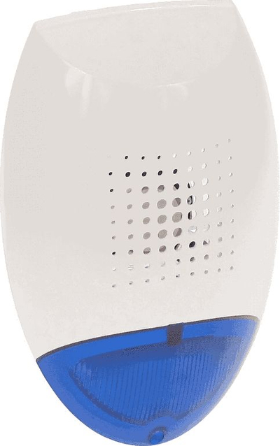 Sirenë e jashtme optiko akustike Satel SP-500 BL, PIEZO, blu